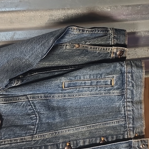 Girls Vintage OshKosh B'gosh Jean Jacket size 14 - Picture 5 of 10